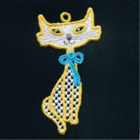 Fsl Cat Machine Embroidery Design Embroidery Library At