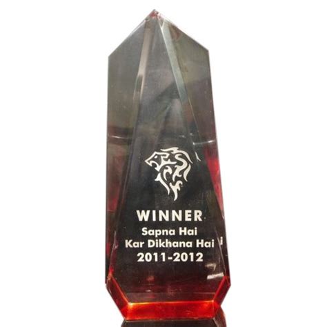 Achiever Acrylic Trophy Packaging Type Box At Rs 580 In Gurgaon Id