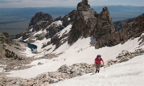 Climbing Grand Teton Mountain In Wyoming Alltrips