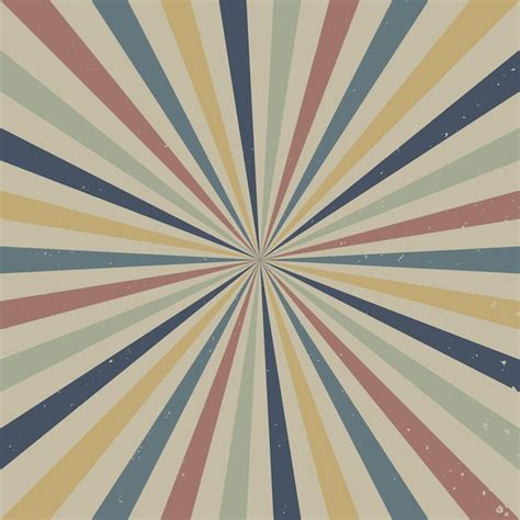 Premium Vector Abstract Vintage Retro Sunburst Rays Background