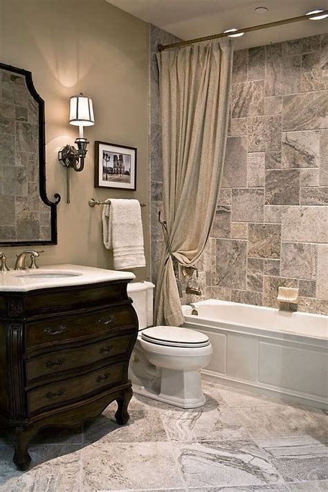 Tub Surround Would Tie Into Wood Look Floor Blend Of Gray And Brown