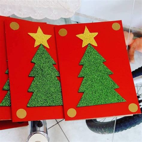 Cartao De Natal Fazer - Cartão de natal tutoriais passo a passo 50 modelos para fazer – Artofit