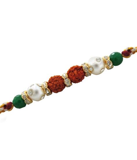 Mahi Gold Plated Divine Bond Rakhi Buy Mahi Gold Plated Divine Bond