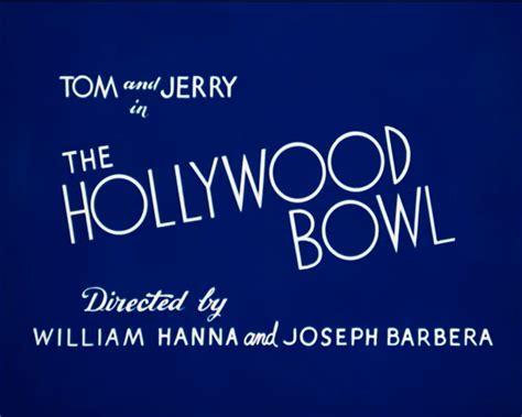 Tom And Jerry In The Hollywood Bowl Hanna Barbera Wiki