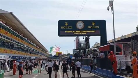 Gran Premio Monza 2023 Le Frecce Tricolori Sorvolano L Autodromo