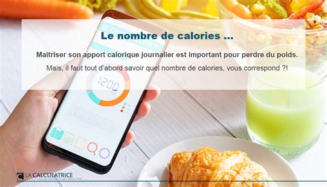 CALCUL CALORIES Calcul Apport Journalier