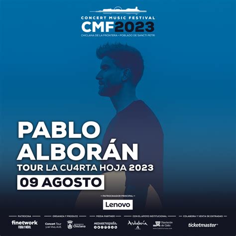 Pablo Albor N Nueva Artista Confirmado En Cmf