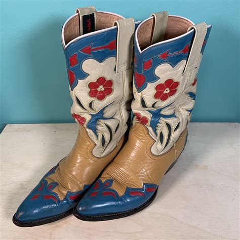 Gene Autry Style Bluebird Cowgirl Boots — Pioneer House