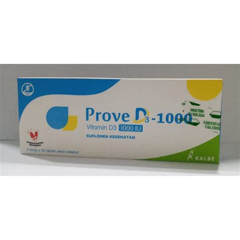 Jual Prove D Iu Box Isi Vitamin D Iu Shopee Indonesia