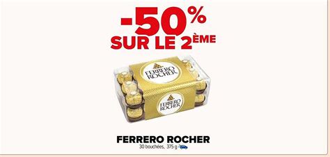 Promo Ferrero Rocher Chez Carrefour Market ICatalogue Fr