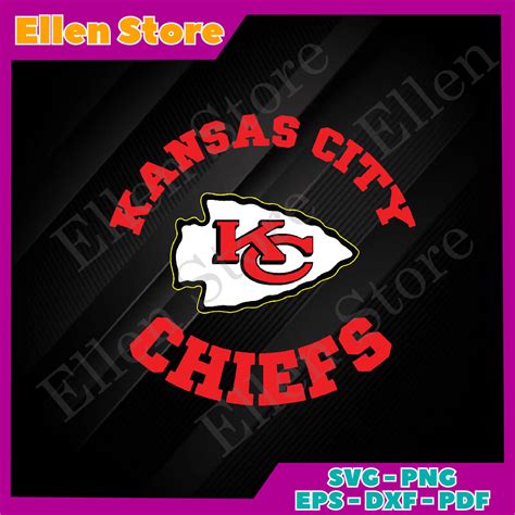 Kansas City Chiefs Svg, Sport Svg, Kansas City Chiefs Svg, C - Inspire ...