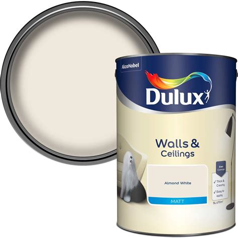 Dulux Matt Emulsion Paint For Walls And Ceilings Nordic Sky 2 5L