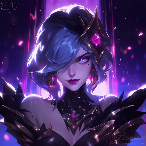 Artstation （粉丝艺术）morgana 英雄联盟，bnjacob League Of Legends Fan Art League