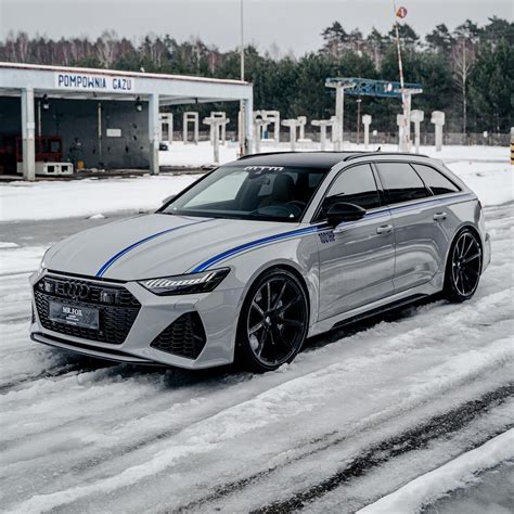 Audi RS 6 Avant Becomes A 205 MPH Supercar Eating Land Meteorite With