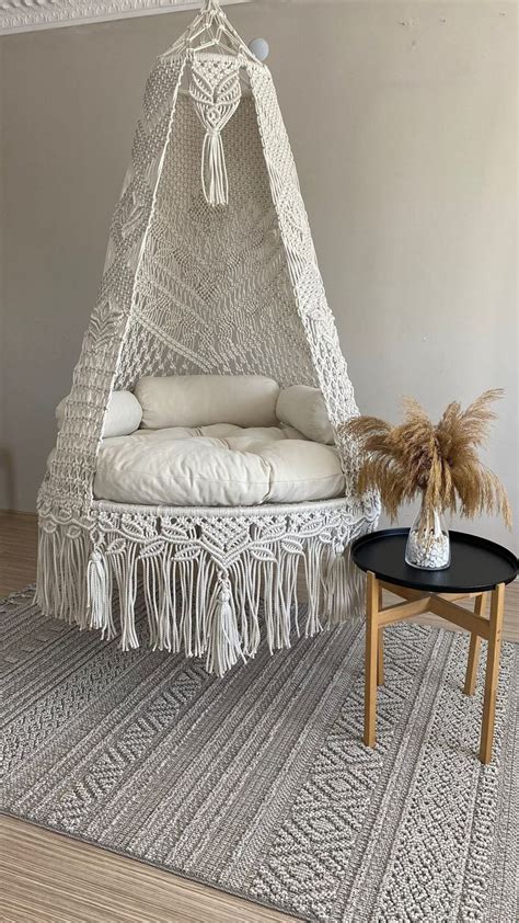 Hanging Chair Macrame Round Swing H Ngesessel Swing Chair Hanging