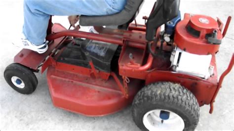 Snapper 8HP 30 Riding Mower YouTube