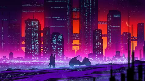 Sci Fi City Wallpaper 4K