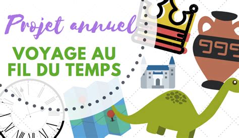 Voyage Au Fil Du Temps Thème De Classe 201819 Maitresse De La