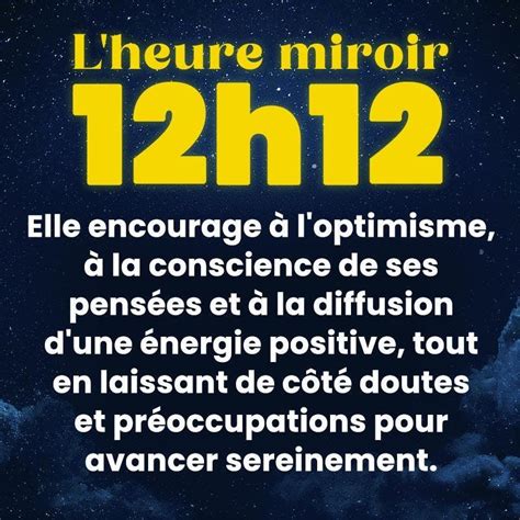 Heure Miroir H Signification Et Interpr Tation