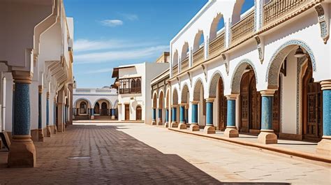 Premium AI Image | old architecture in medina of agadir morocco africa