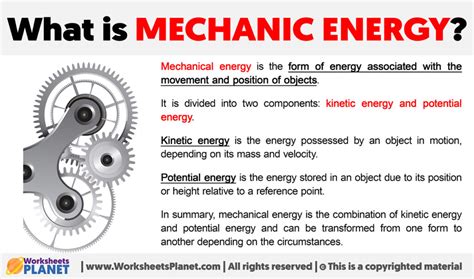 mechanical energy