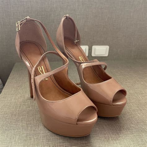 Salto Santa Lolla Nude Sandália Feminina Santa Lolla Usado