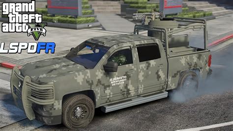 GTA 5 POLICÍA PERSECUCIONES EN CHEYENNE DEL EJERCITO MEXICANO