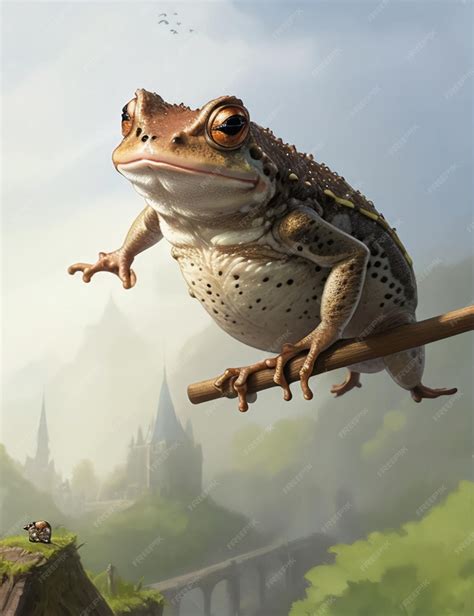 Premium AI Image | Fantasy frog