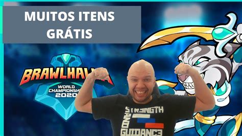 CÓDIGOS DE BRAWLHALLA Como GANHAR SKINS GRÁTIS no BRAWLHALLA BCX