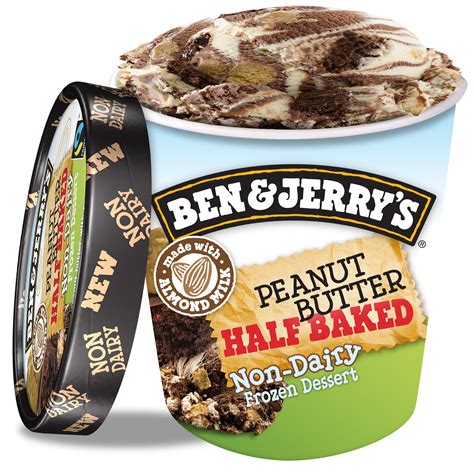 Ben Jerry S Peanut Butter Half Baked Non Dairy 16 Oz Garden Grocer