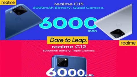 Realme C12 And C15 Overview 6000 Mah Battery🔥🔥 Techknow Lobby