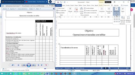 Word Tablas Avanzadas Con T Tulo En Texto Vertical Y Combinar Celdas