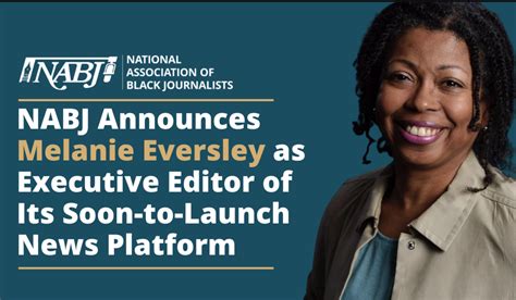 NABJ Announces Melanie Eversley As Executive Editor Of Its Soon To