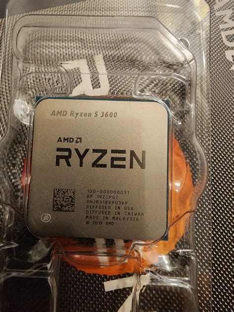 Amd Ryzen 5 3600 6 Core 3 6 Ghz 4 2 Ghz Max Boost Socket Am4 65w For Sale In Miami Fl Offerup