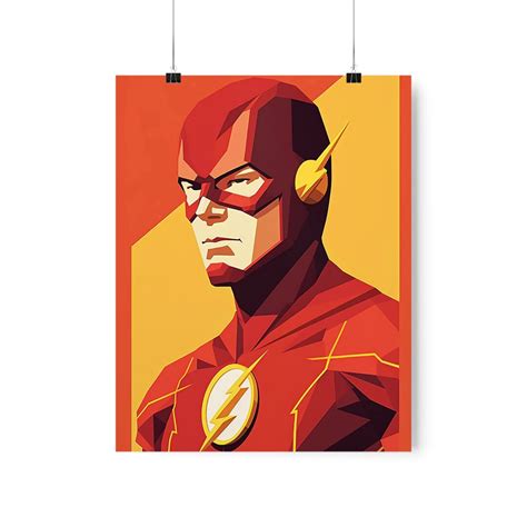 The Flash Minimalist ART the Flash Print Download Flash Poster - Etsy