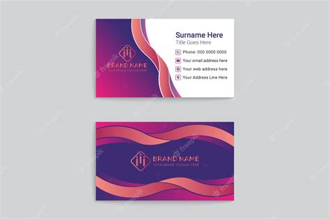 Premium Vector | Dental business card design