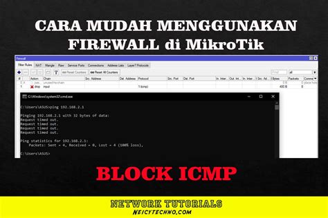 Cara Setting Firewall Di Mikrotik Neicy Techno