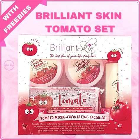 Brilliant Skin Tomato Micro Exfoliating Facial Set Lazada PH