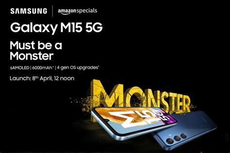 Samsung Galaxy M55 5g M15 5g India Launch Date Announced Key Specs