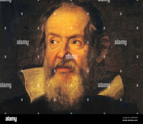 Galileo Galilei 1564 1642 Italian Scientist 1636 Painting By Justus