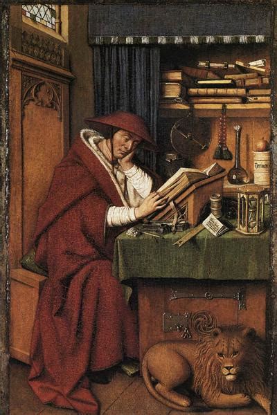 St Jerome In His Study 1432 Jan Van Eyck