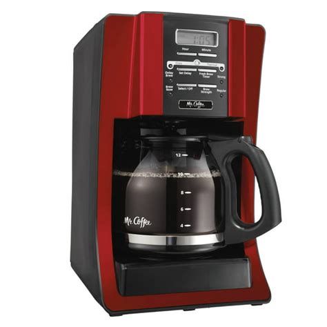 Mr Coffee Advanced Brew 12 Cup Programmable Coffee Maker Red Bvmc Sjx36gt