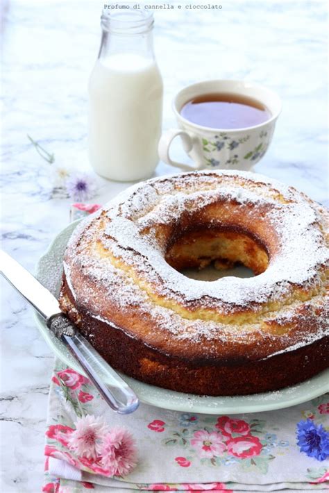 Ciambella Al Limone Senza Burro Profumo Di Cannella E Cioccolato