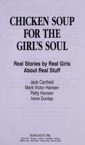 Chicken Soup For The Girl S Soul By Jack Canfield Open Library