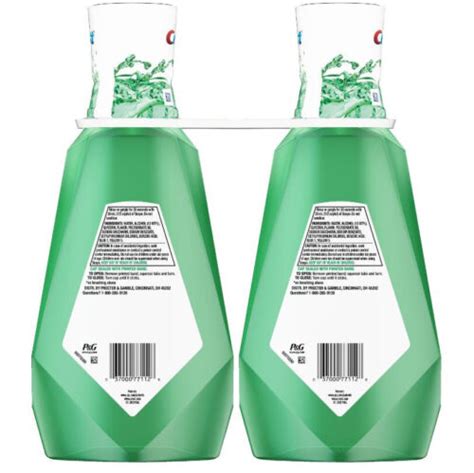 Crest Scope Outlast Mouthwash Fresh Mint 1 Liter Pack Of 2 EBay