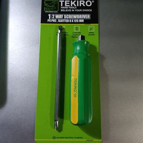 Tekiro Obeng Dua Arah Tekiro Way Screwdriver Sd Tw Obeng Bolak