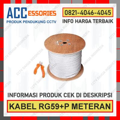 Jual KABEL RG59 Meteran Jual ECERAN Bisa Custom Kabel RG59