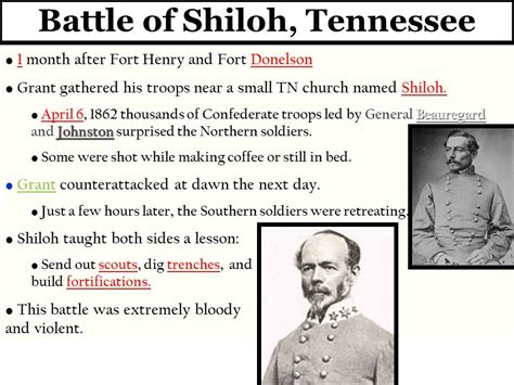 Battle Of Shiloh General Johnston