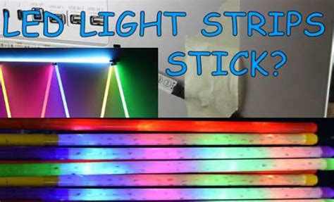 Do the Led Lights Stick? - Get LED Lights Latest Updates