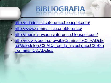 Presentacion Criminalistica Ppt